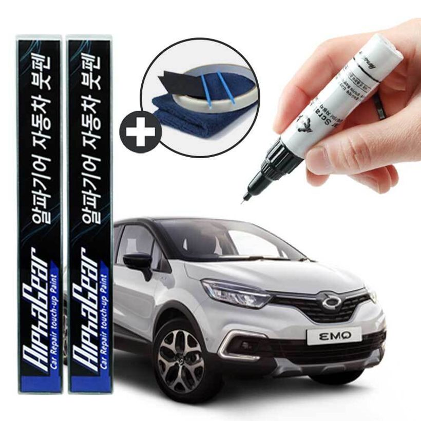 QM3 붓펜 카페인트 도색 자동차 스크래치 복원