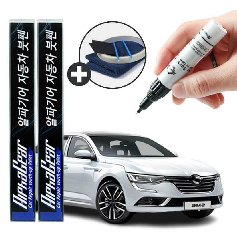 SM6 붓펜 카페인트 도색 자동차 스크래치 복원