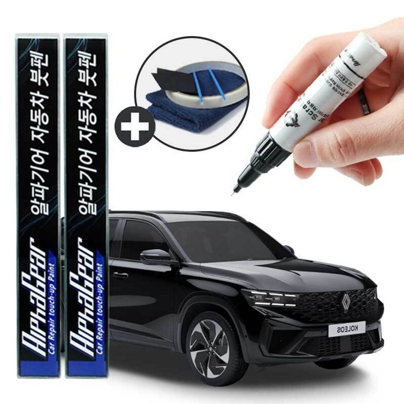 그랑콜레오스 붓펜 카페인트 자동차 스크래치 복원