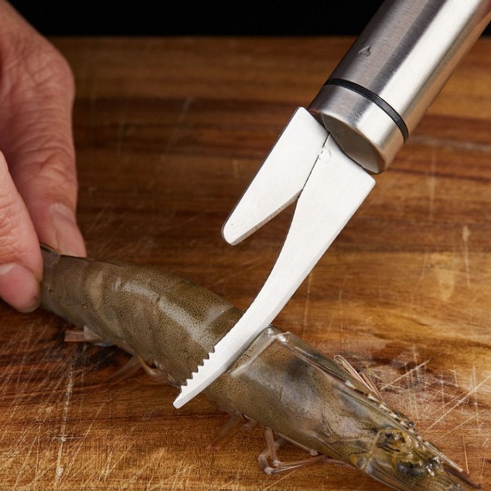 잔솔 스텐 새우까는 칼 껍질 제거기 손질 도구 필러