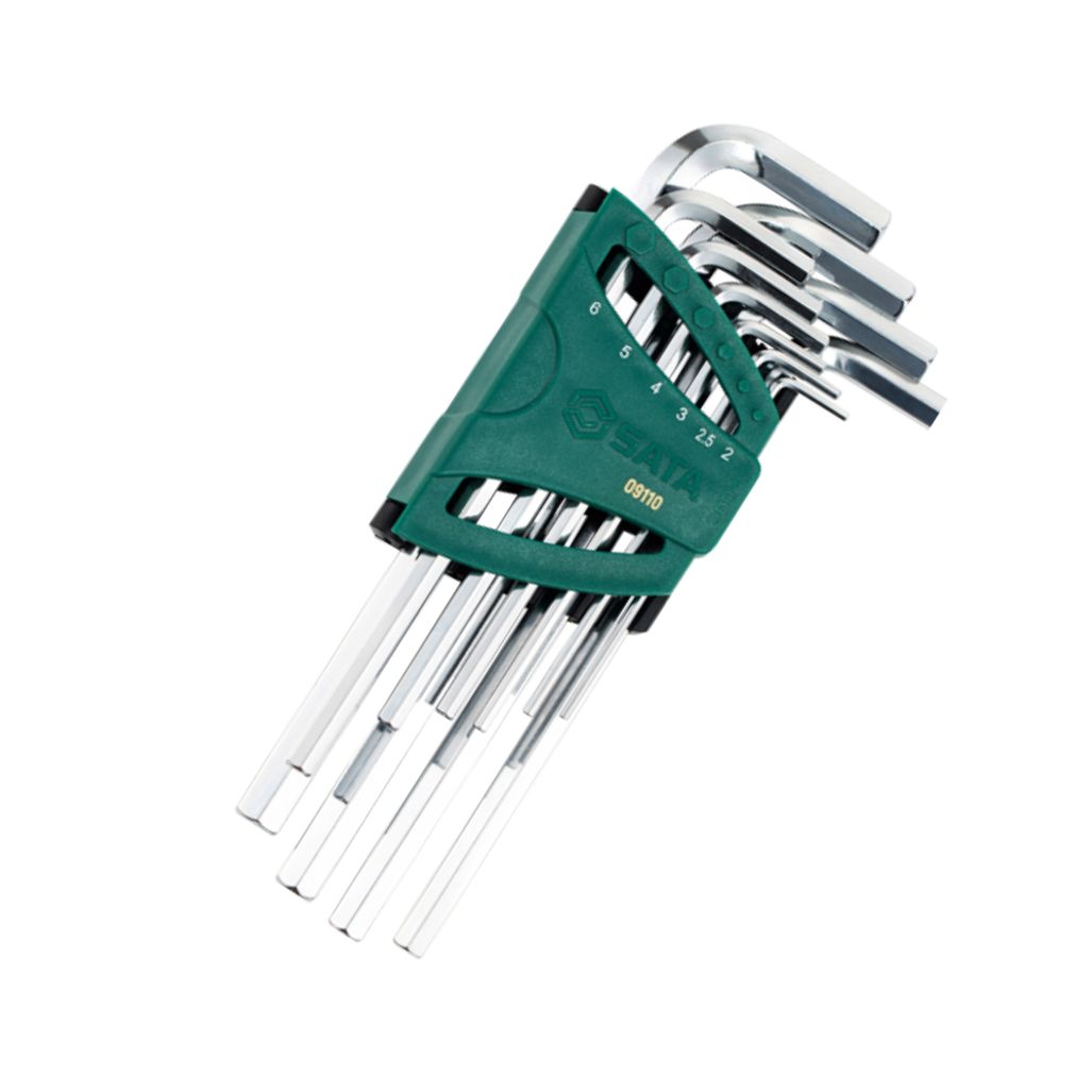 육각 롱 렌치 세트 10PCS