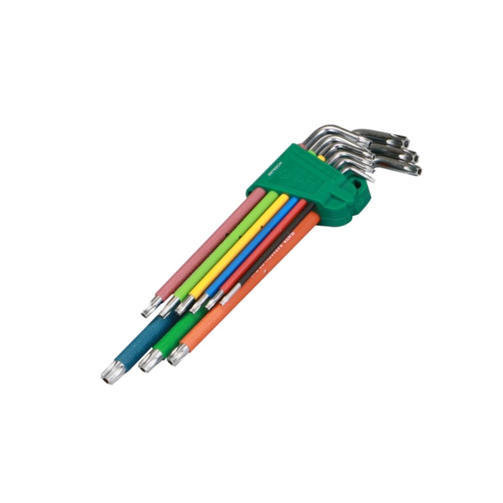 컬러 엑스트라 롱 별 렌치 세트 9PCS 09702CH