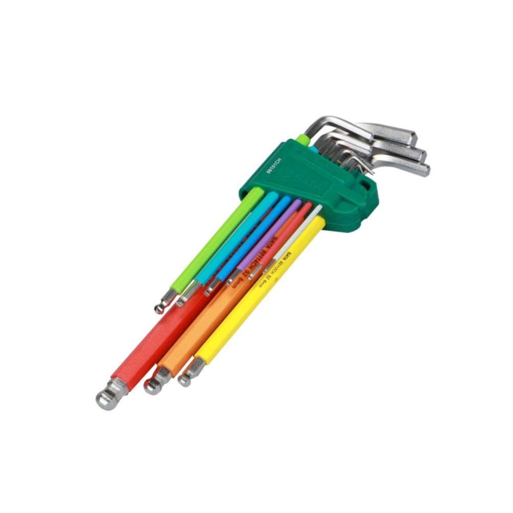 컬러 엑스트라 롱 볼 렌치 세트 9PCS 09101CH