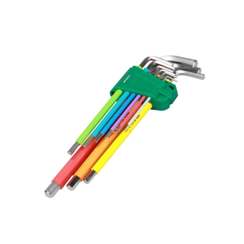 컬러 엑스트라 롱 육각 렌치 세트 9PCS 09103CH