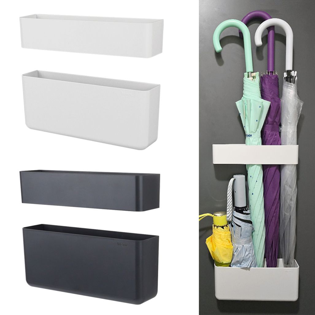 자석 우산 꽂이 수납함 거치대 걸이 정리 현관문 문