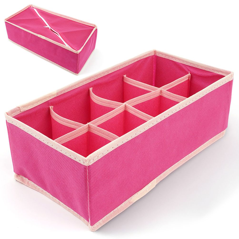 속옷 양말 정리함 8칸 핑크 수납함 보관함 정리 수납
