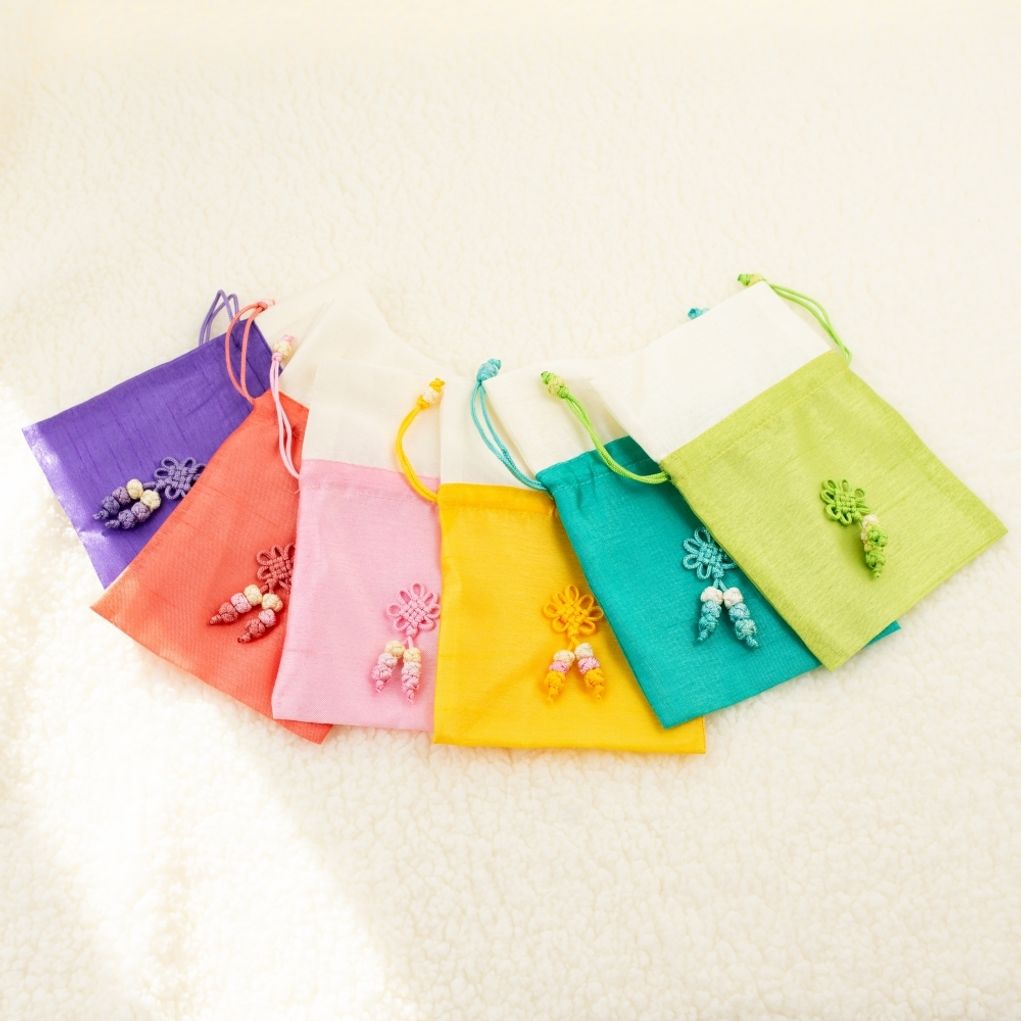 전통 미니 복주머니 설날 전통매듭 공예품 기념품