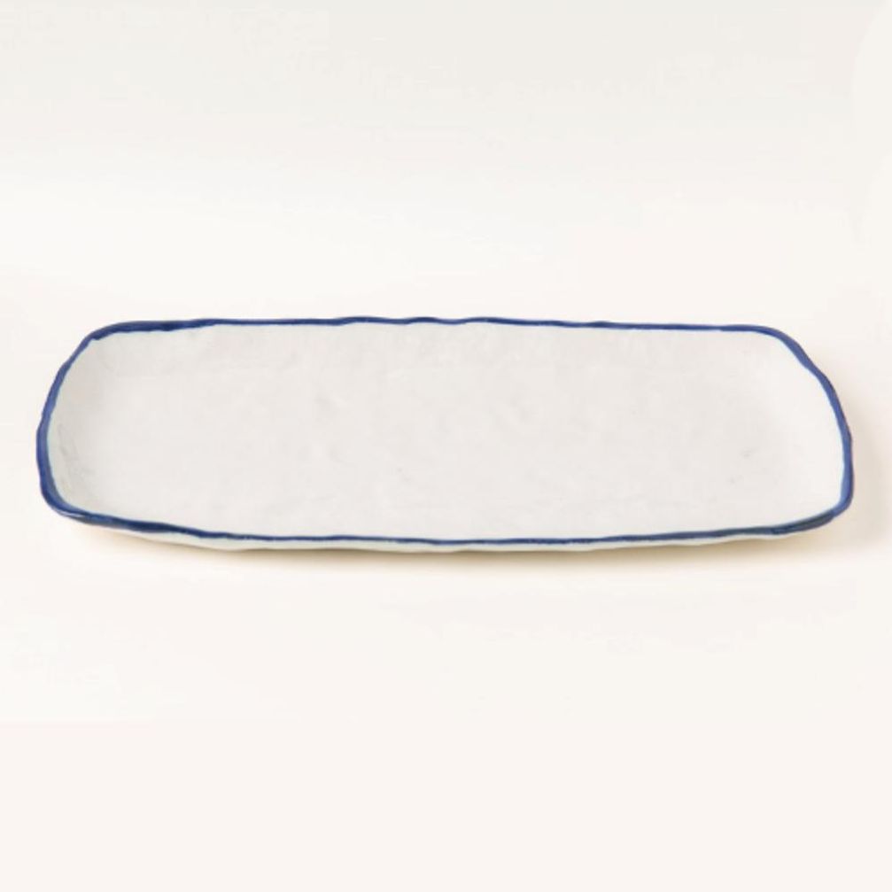 이천도자기 팔레트 직사각 접시 31cm 식기 그릇 대접시 플레이트