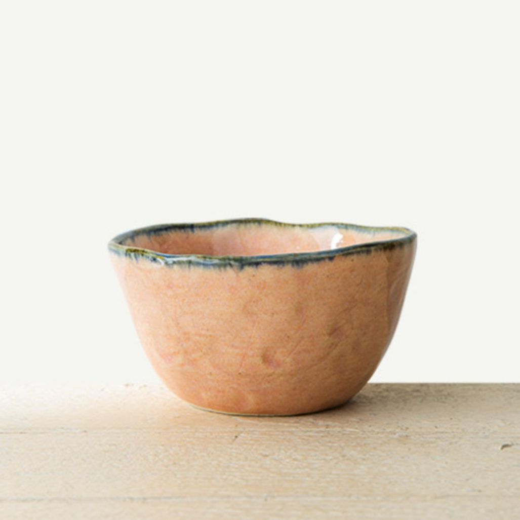 이천도자기 팔레트 핑크 공기 11cm 도자기 식기 그릇 플레이팅