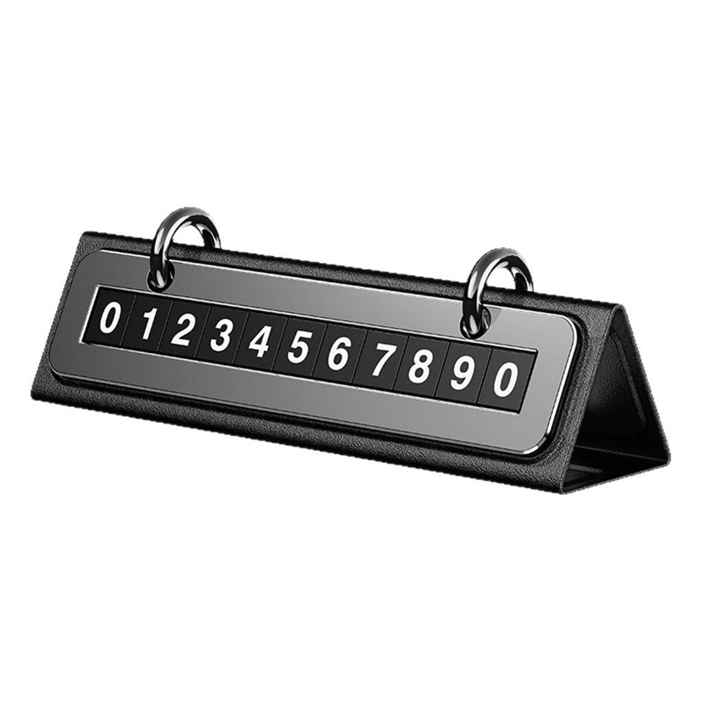 투넘버 듀얼 자동차 주차번호판 전화번호알림판