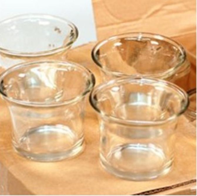 (SC) 젤리양초용_원형나팔유리컵(12개입)