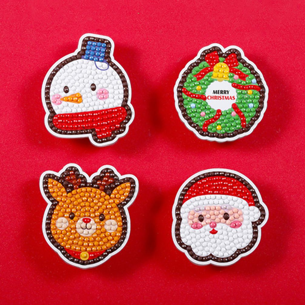 (CL) 크리스마스 보석십자수 스마트톡 만들기