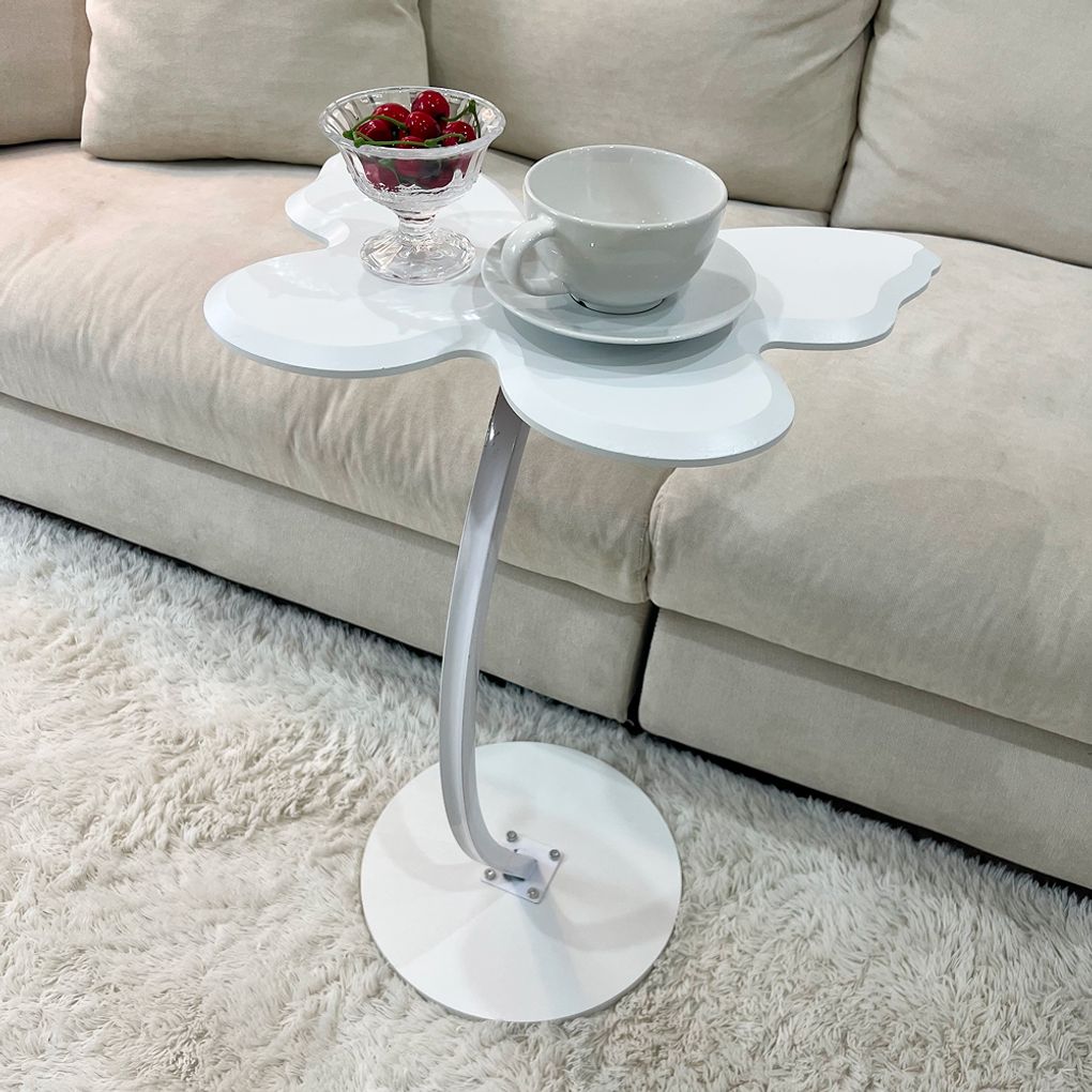 리빙밸류 나비 사이드테이블 소파 침대 책상 우드 간이 티 테이블 미니 이동식 보조 탁자