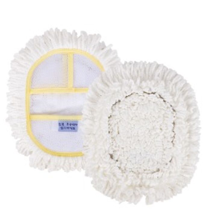 국산 일월 초극세사 리필 패드 - 원형