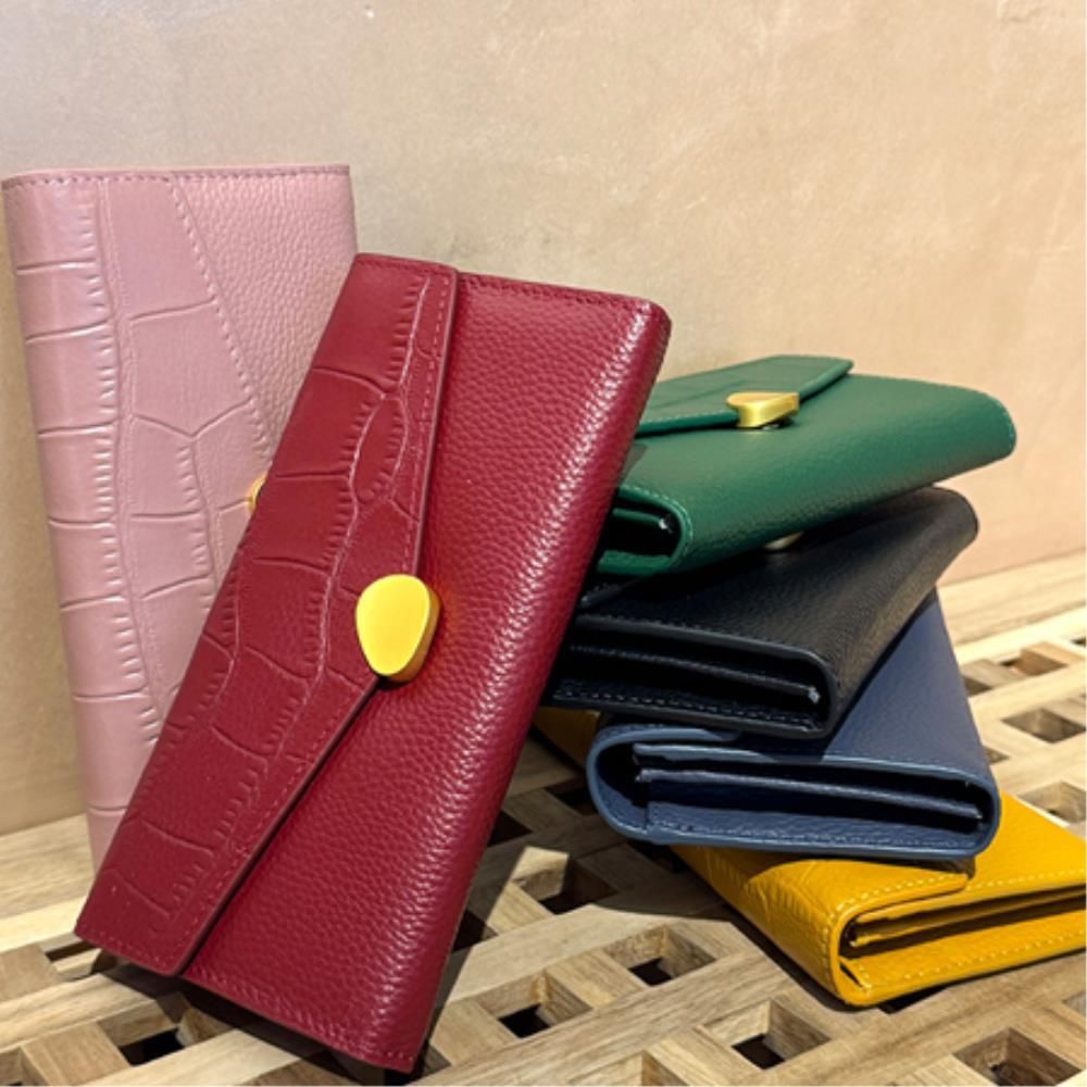 할머니 선물용 가볍고 부드러운 가죽 장지갑