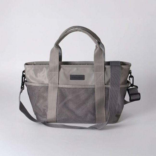 리부 메쉬 포켓 토트백 여성 숄더백 가방 브랜드 데일리 가벼운 대학생 쇼핑몰 중저가 여행