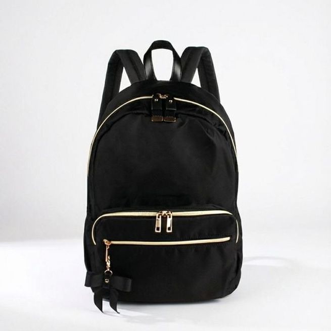 리부 리본 옥스퍼드 백팩 여성 여성 가방 여행용 미니 여자 직장인 가벼운 여행 대학생 학생