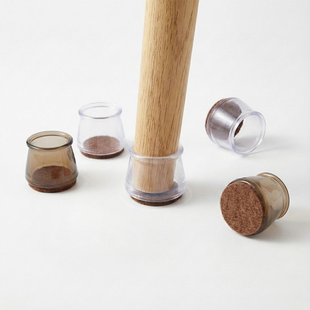 가구 다리 커버 의자 식탁 테이블 스툴 끌림방지 (원형 4개입 1세트)