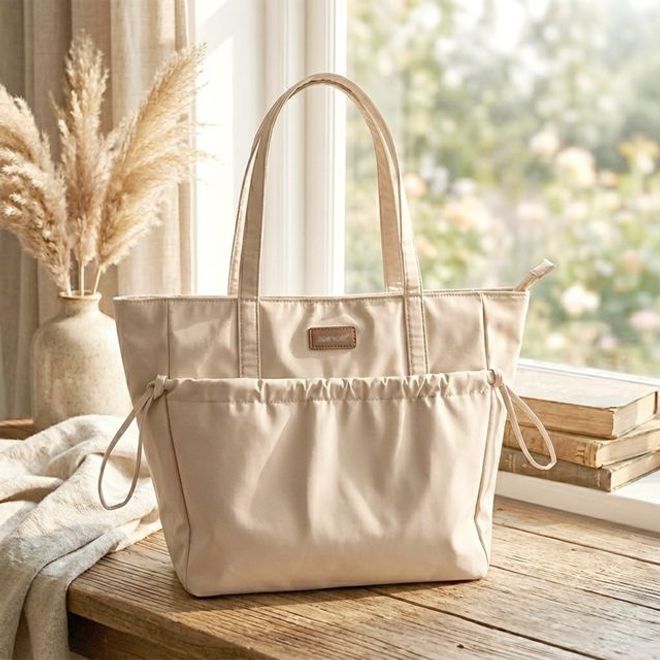 리부 셔링 포켓 토트백 가방 숄더백 여성 미니백 쇼핑몰 미니 가벼운 여자 브랜드 중저가