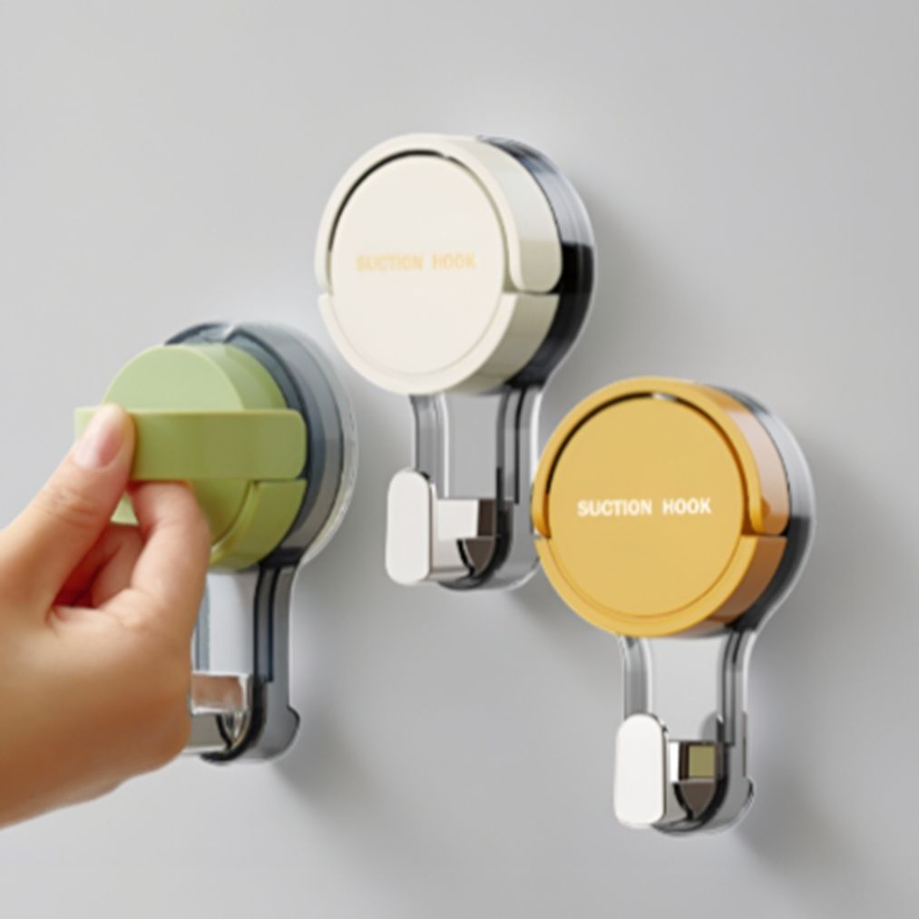 컬러 강력 진공 흡착 후크 걸이 1p