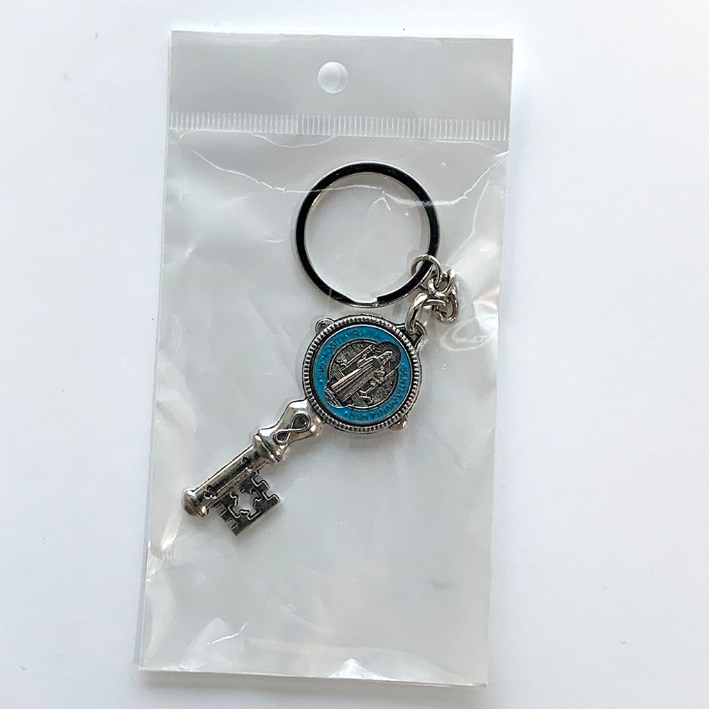 천주교 선물용 성베네딕토 메달 키링