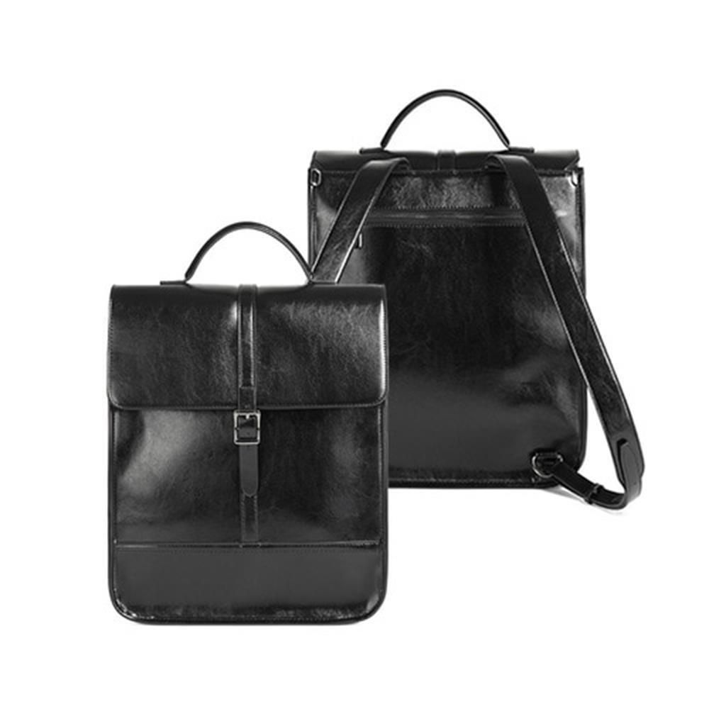 여자 대학생 직장인 소가죽백팩 클래식한
