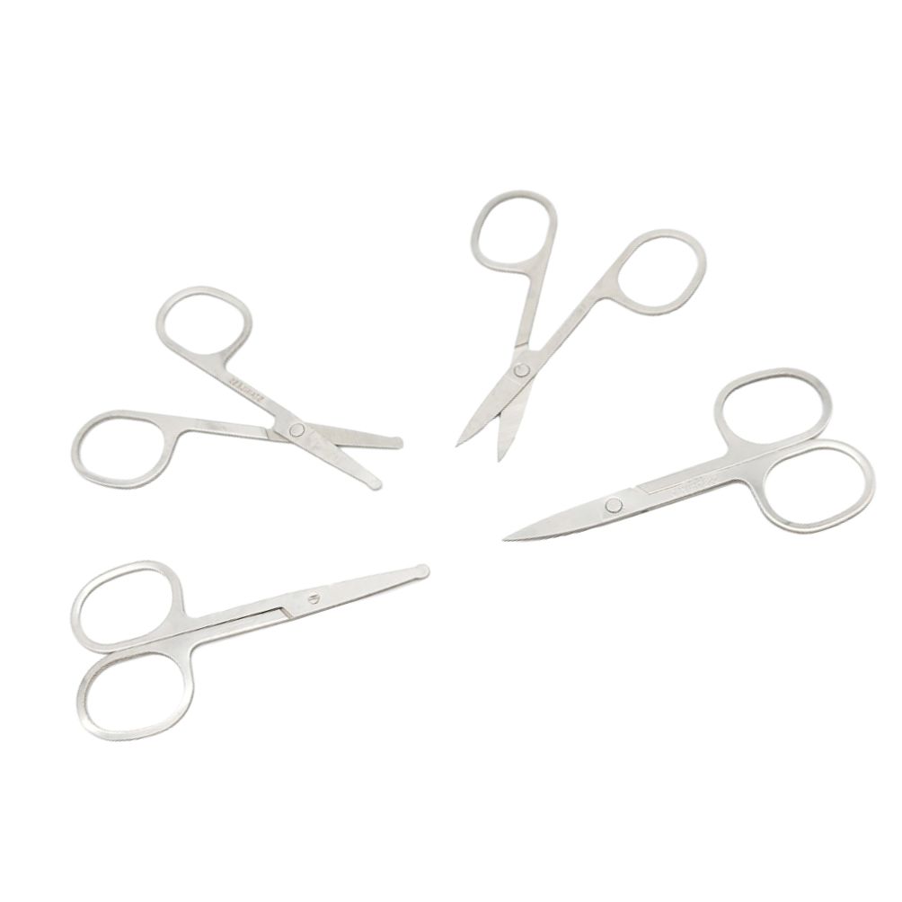 스테인리스 눈썹 코털 깔끔 정리 가위