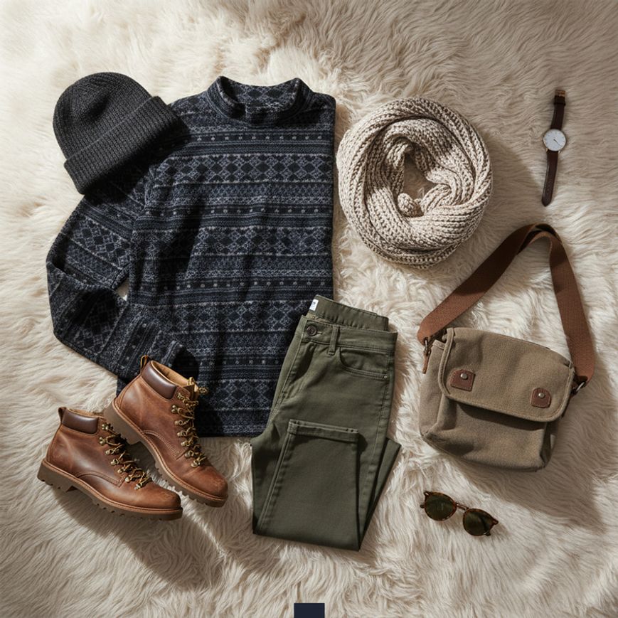 노르딕 반목폴라티 스웨터