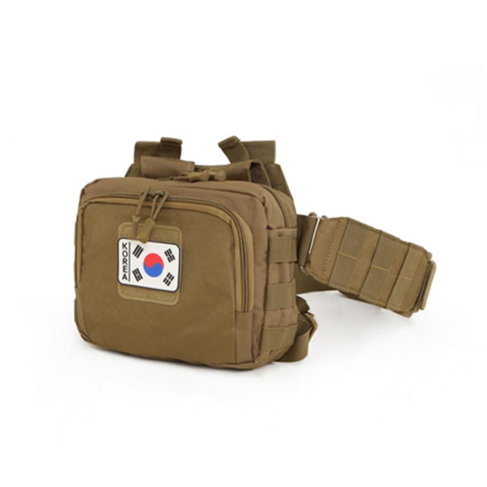 태극기 크로스백 태극마크 힙색