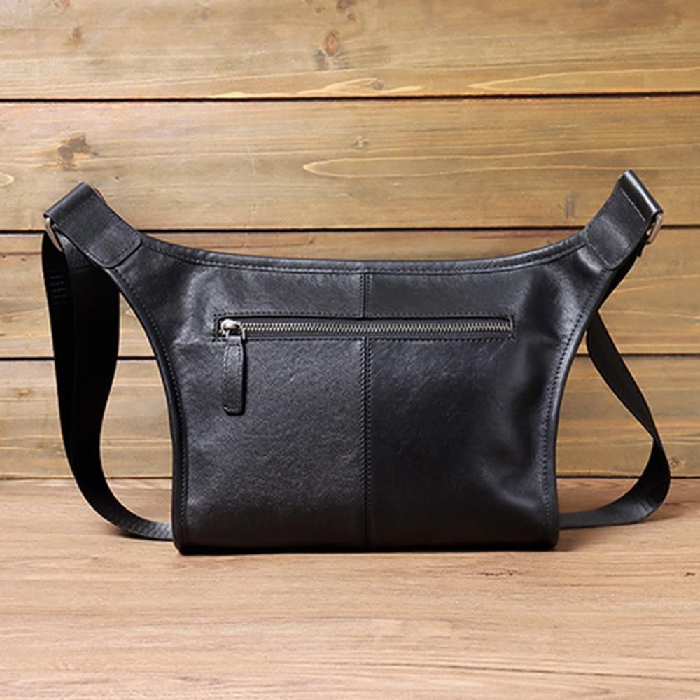 남성 소가죽 비즈니스 정장 크로스백