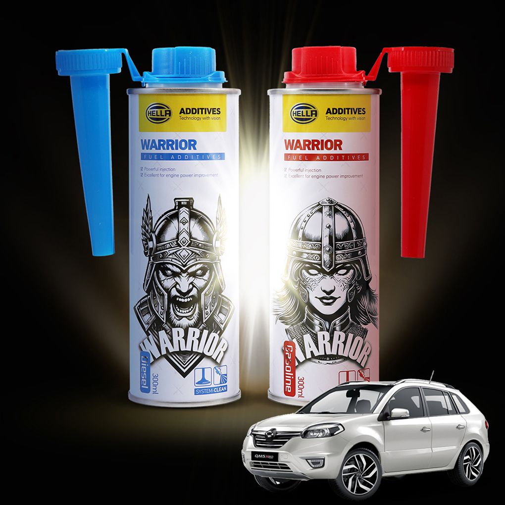 QM5 프리미엄 연료첨가제 헬라 워리어 300ML 연비향상