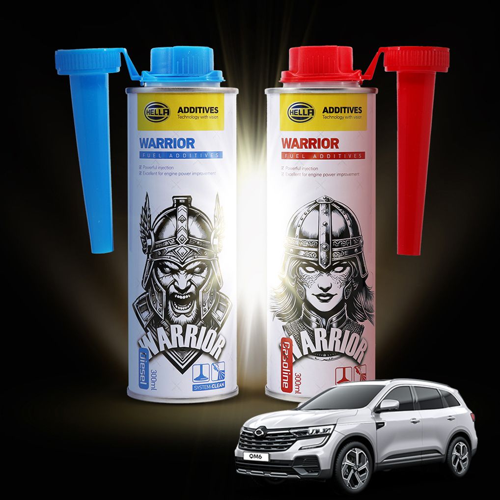 QM6 프리미엄 연료첨가제 헬라 워리어 300ML 연비향상