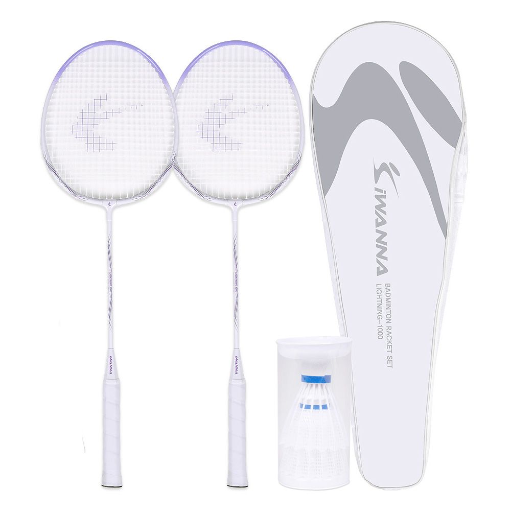 아이워너 배드민턴 라켓 세트 라이트닝 1000