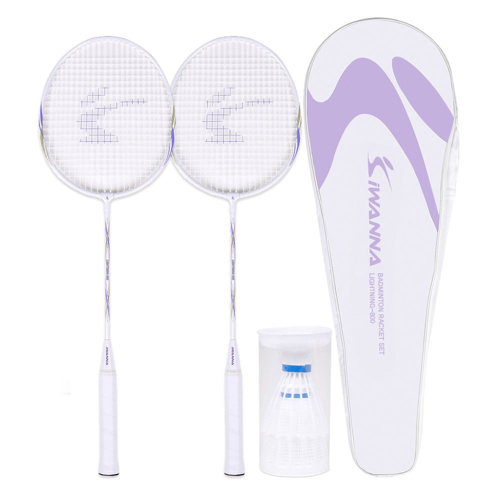 아이워너 배드민턴 라켓 세트 라이트닝 800