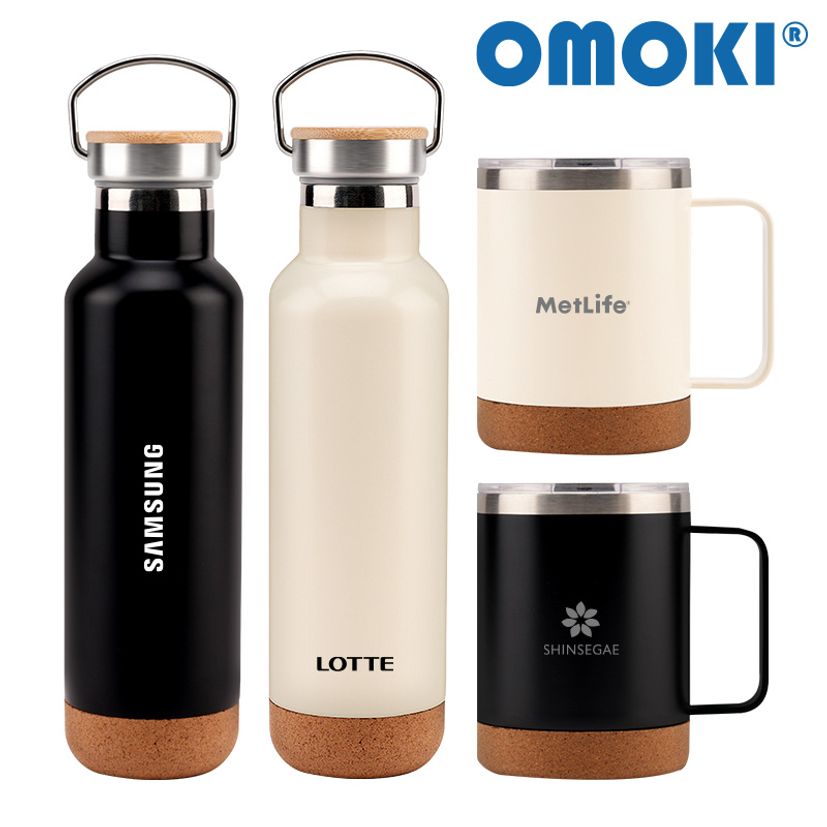 (오모키) 인피니티 핸들 텀블러 500ml 머그 400ml