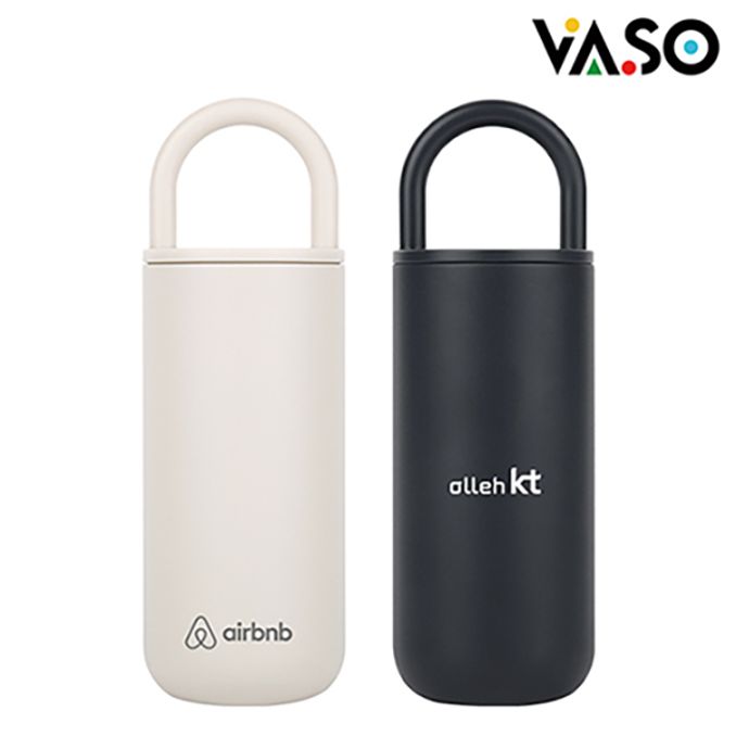 (바쏘) 코어 스텐 핸들 진공 텀블러 450ml