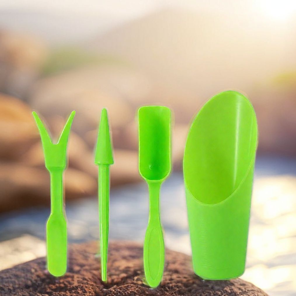 가든툴 4종 세트 가벼운 사용감 원예 다육 화분 관리
