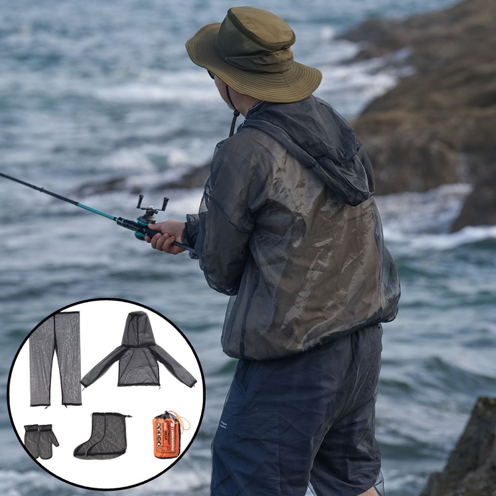 야외 활동 방충복 세트 벌레 모기 차단 보호 의류