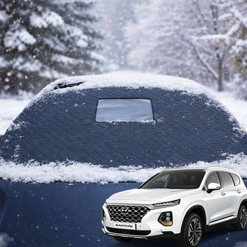 싼타페 차량 맞춤형 앞유리커버 성에방지덮개 햇빛가리개