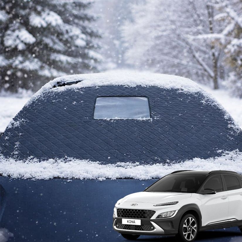 코나 차량 맞춤형 앞유리커버 성에방지덮개 햇빛가리개