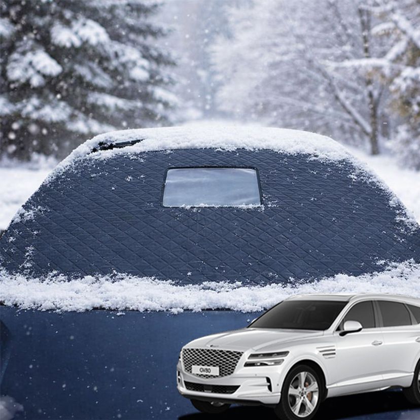GV80 차량 맞춤형 앞유리커버 성에방지덮개 햇빛가리개