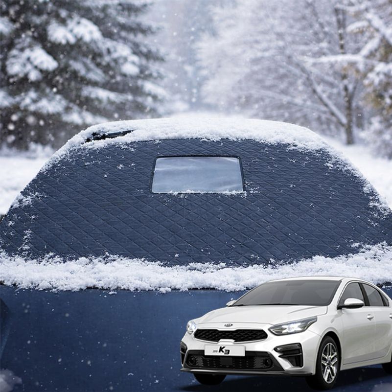 K3 차량 맞춤형 앞유리커버 성에방지덮개 햇빛가리개