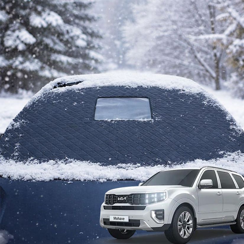 모하비 차량 맞춤형 앞유리커버 성에방지덮개 햇빛가리개