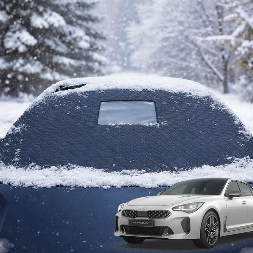 스팅어 차량 맞춤형 앞유리커버 성에방지덮개 햇빛가리개