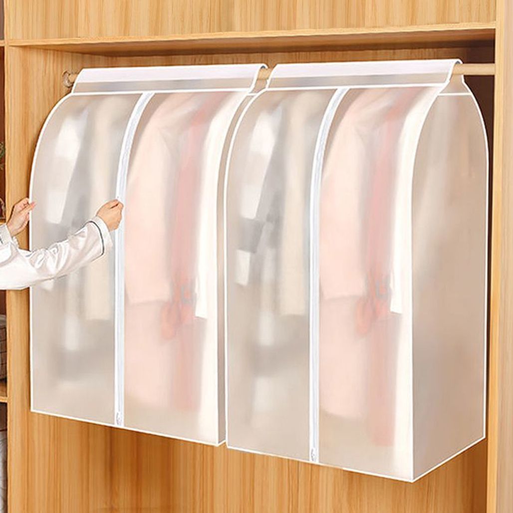먼지방지 옷보관 커버 와이드 반투명 와이드 옷가리개