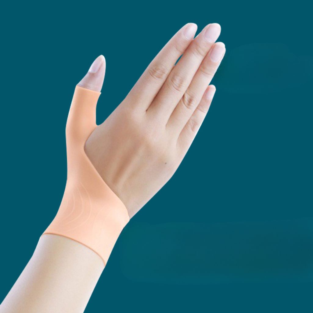 손목 아대 엄지 손가락 일체형 방수 밴드형 보호대 2P