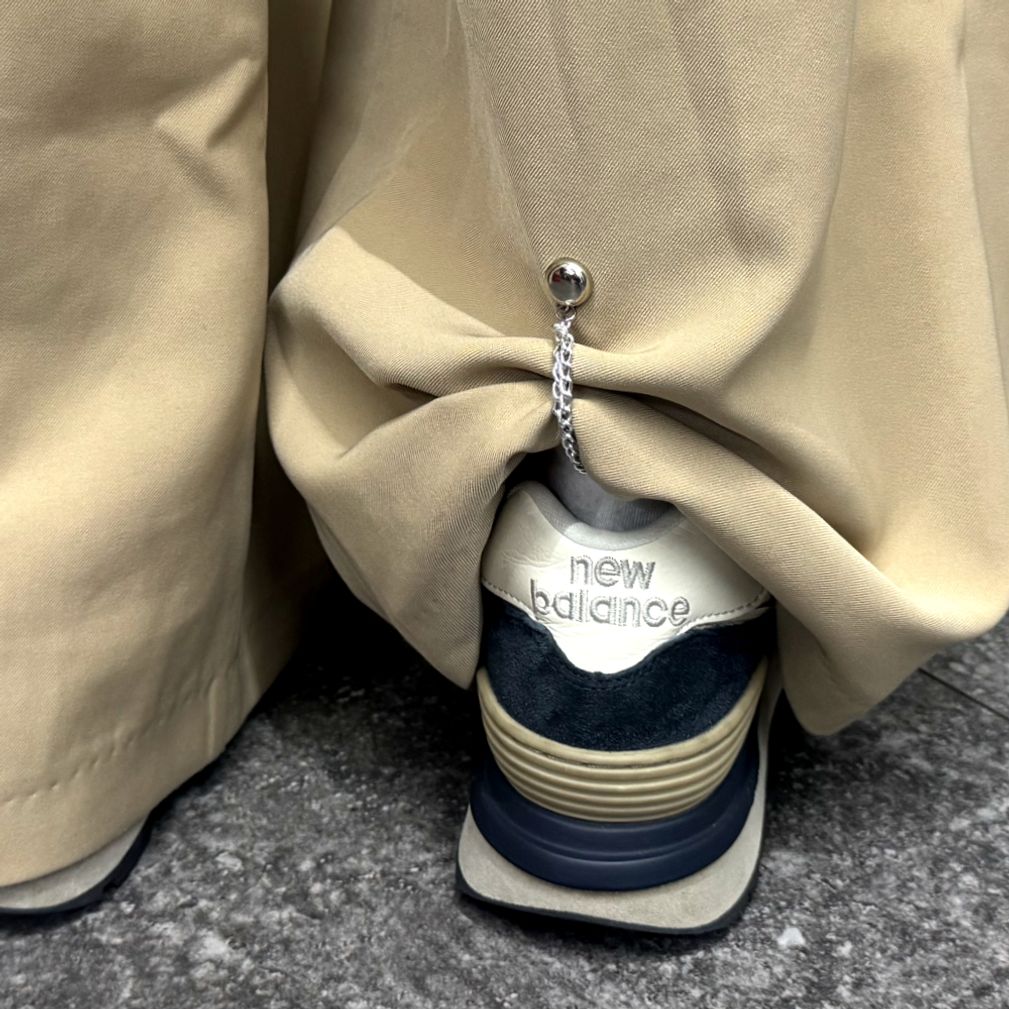 셔츠 소매고정 슬리브가터 자석 체인 실버 2P