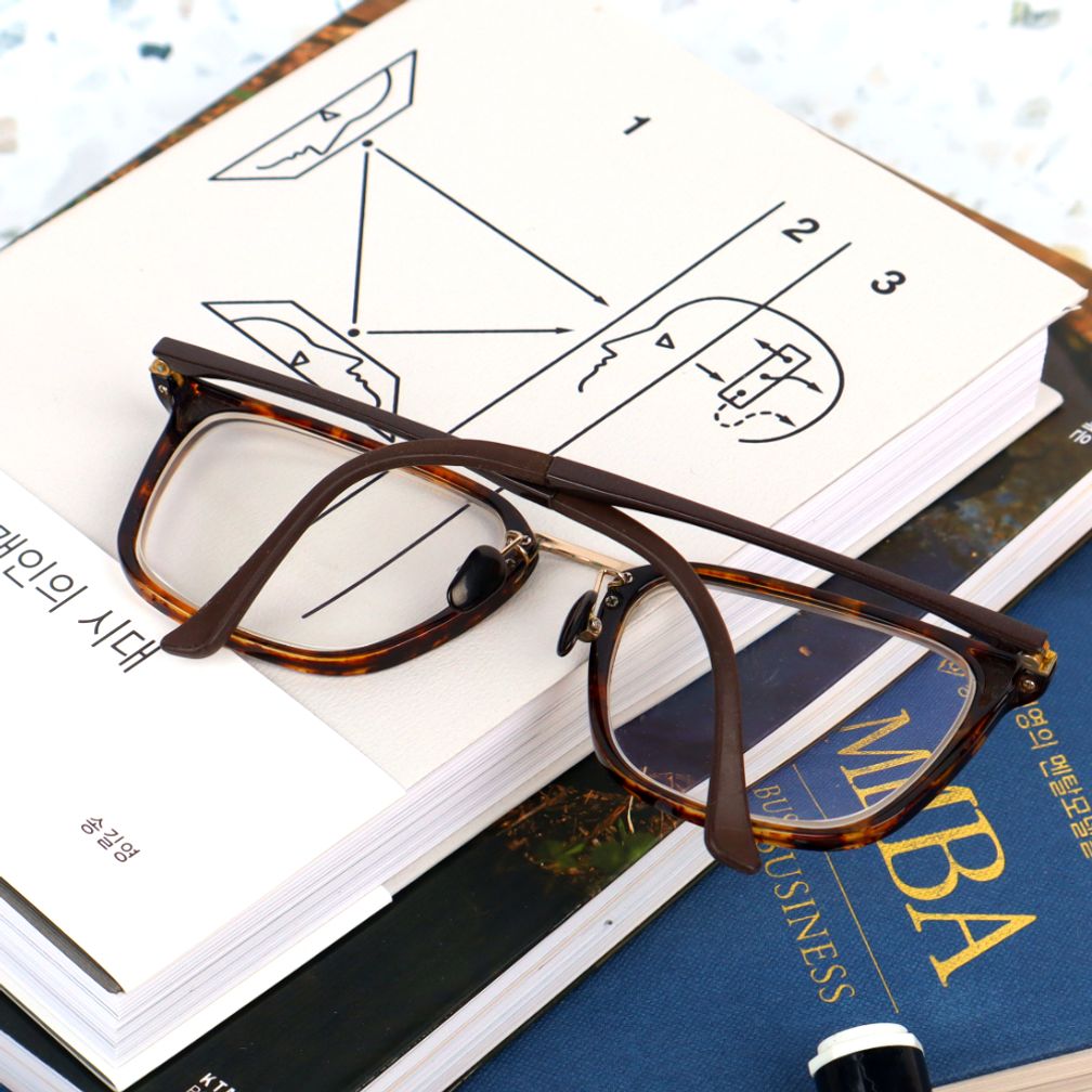 안경코받침 교체 티타늄 코패드 블랙 2P