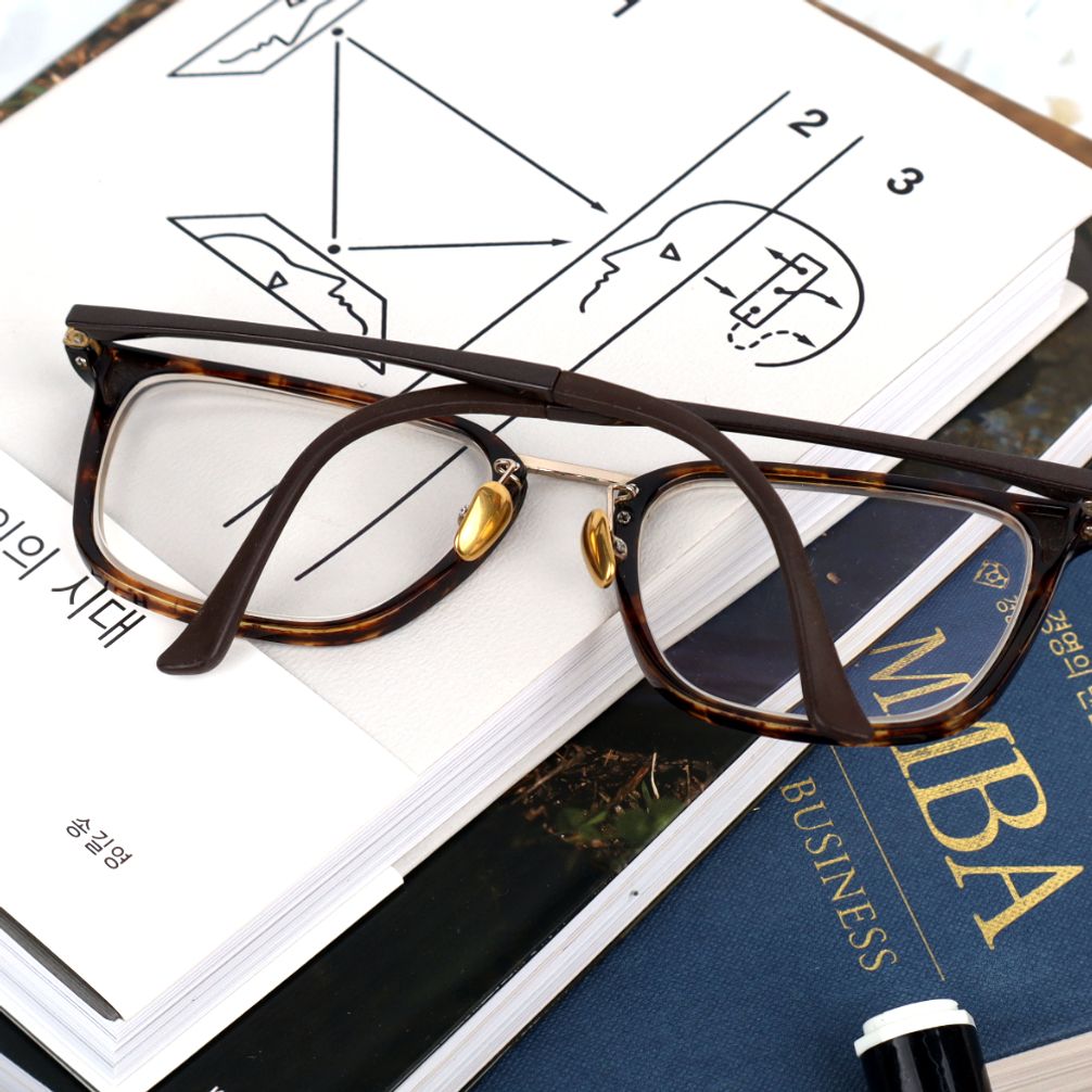 안경코받침 교체 티타늄 코패드 골드 2P