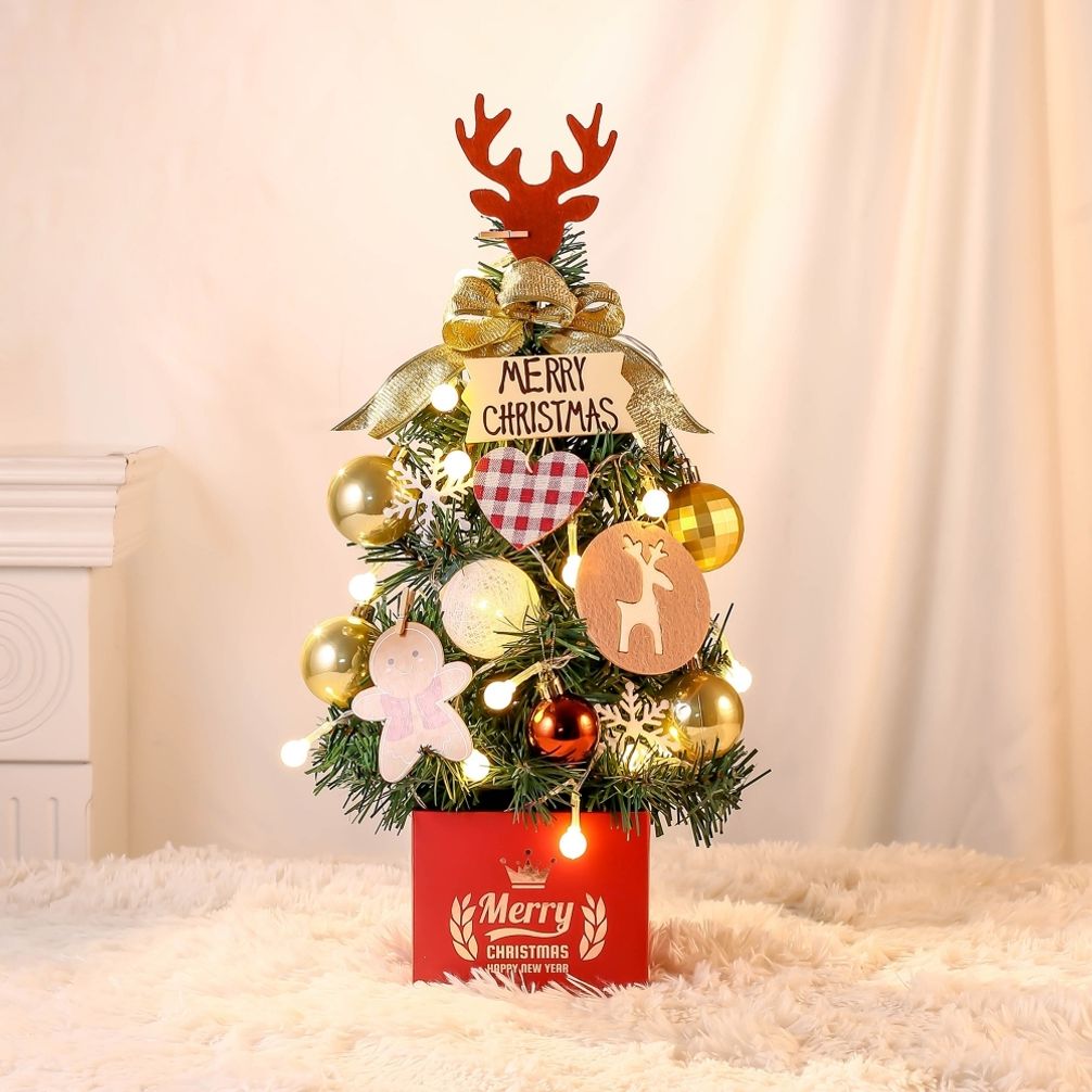 PrimeBulk 메리 40cm 트리 풀세트(전구포함)